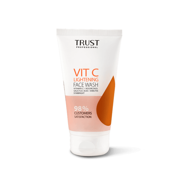 ژل شستشو روشنکننده حاوی ویتامین سی تراست اصل سوئيس face wash