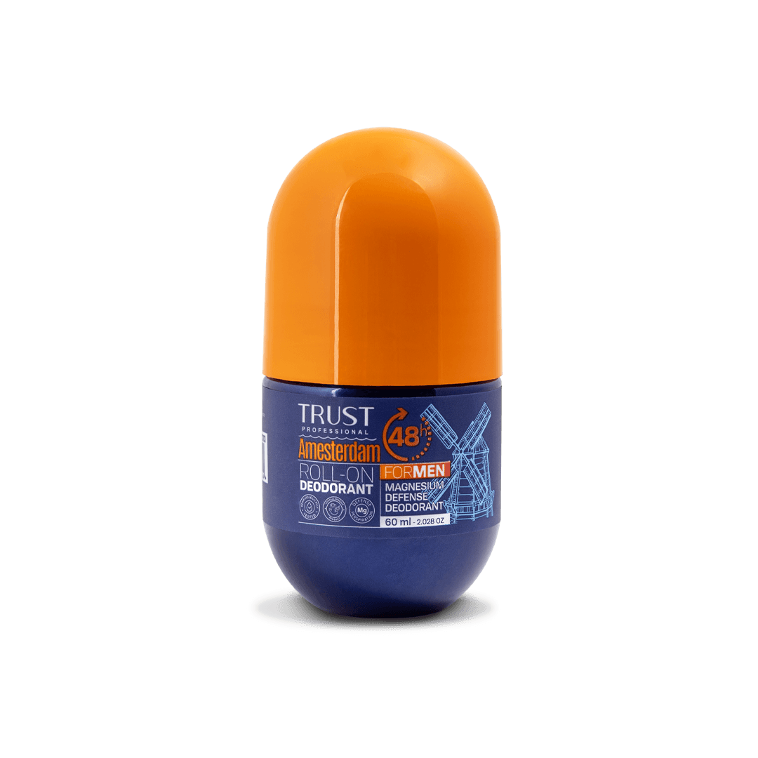 لوسیون خوشبوکننده (مام رول) مردانه ، مدل آمستردامROLL_on deodorant trust