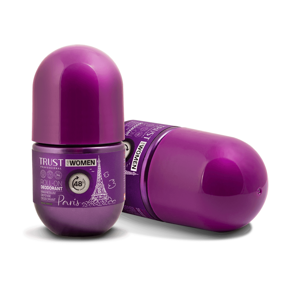 لوسیون خوشبوکننده (مام رول) زنانه، مدل پاریسROLL_on deodorant trust