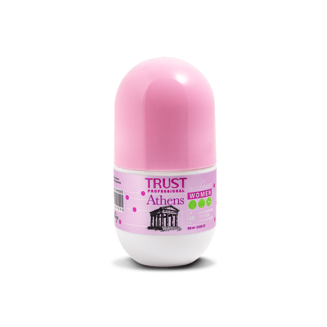 لوسیون خوشبوکننده (مام رول) زنانه ، مدل آتنROLL_on deodorant trust