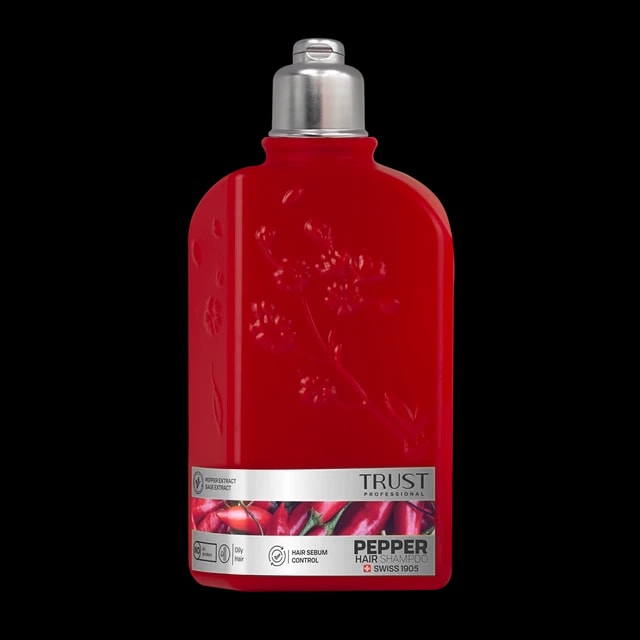 شامپو سر فلفل تراست ۲۵۰ میل pepper hair shampoo trust