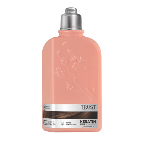 شامپو سر کراتین تراست ۲۵۰ میل keratin hair shampoo trust