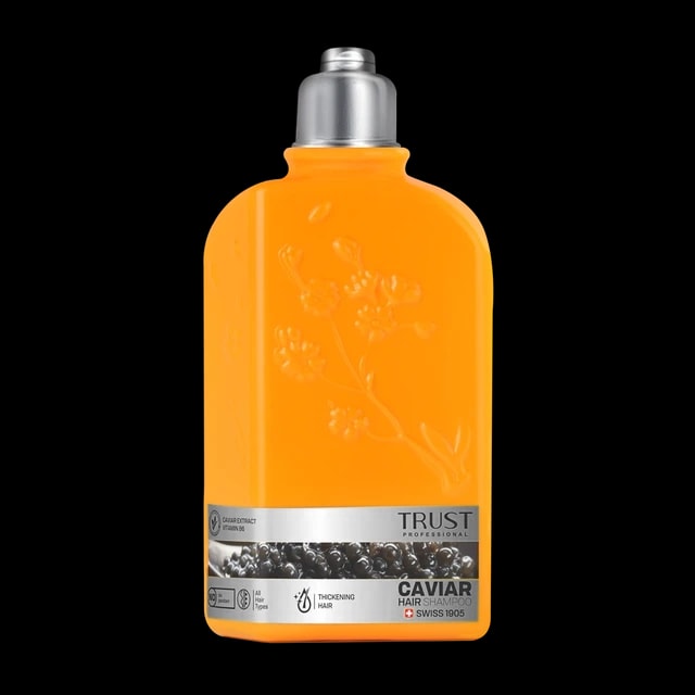 شامپو سر خاویار و ویتامین B6تراست ۲۵۰‌میل caviar hair shampoo trust